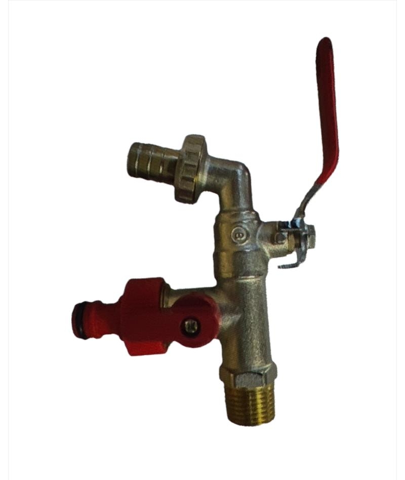 zl-5605 3 way bibcock valve