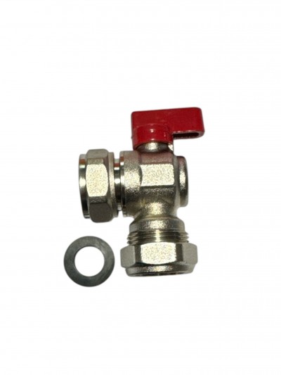 universal angled 90 degree isolation valve 22