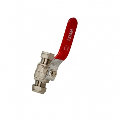 15mm lever ball valve c*c full bore (wrass approved)